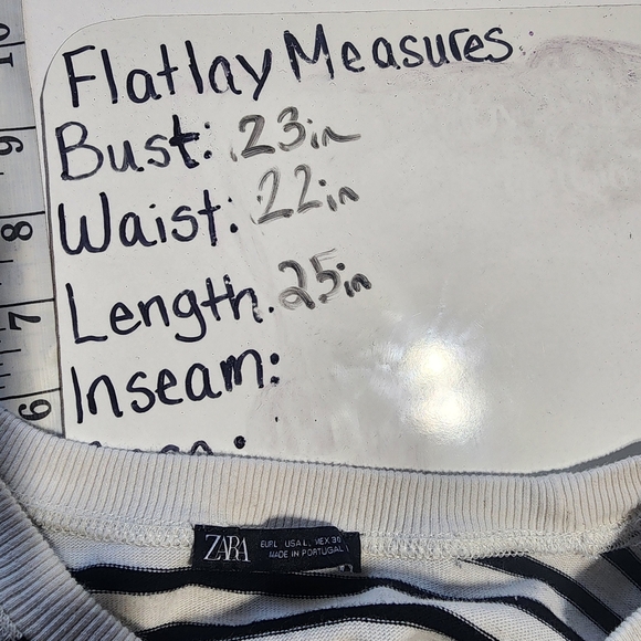 Zara Black and white striped sweater - Picture 6 of 6